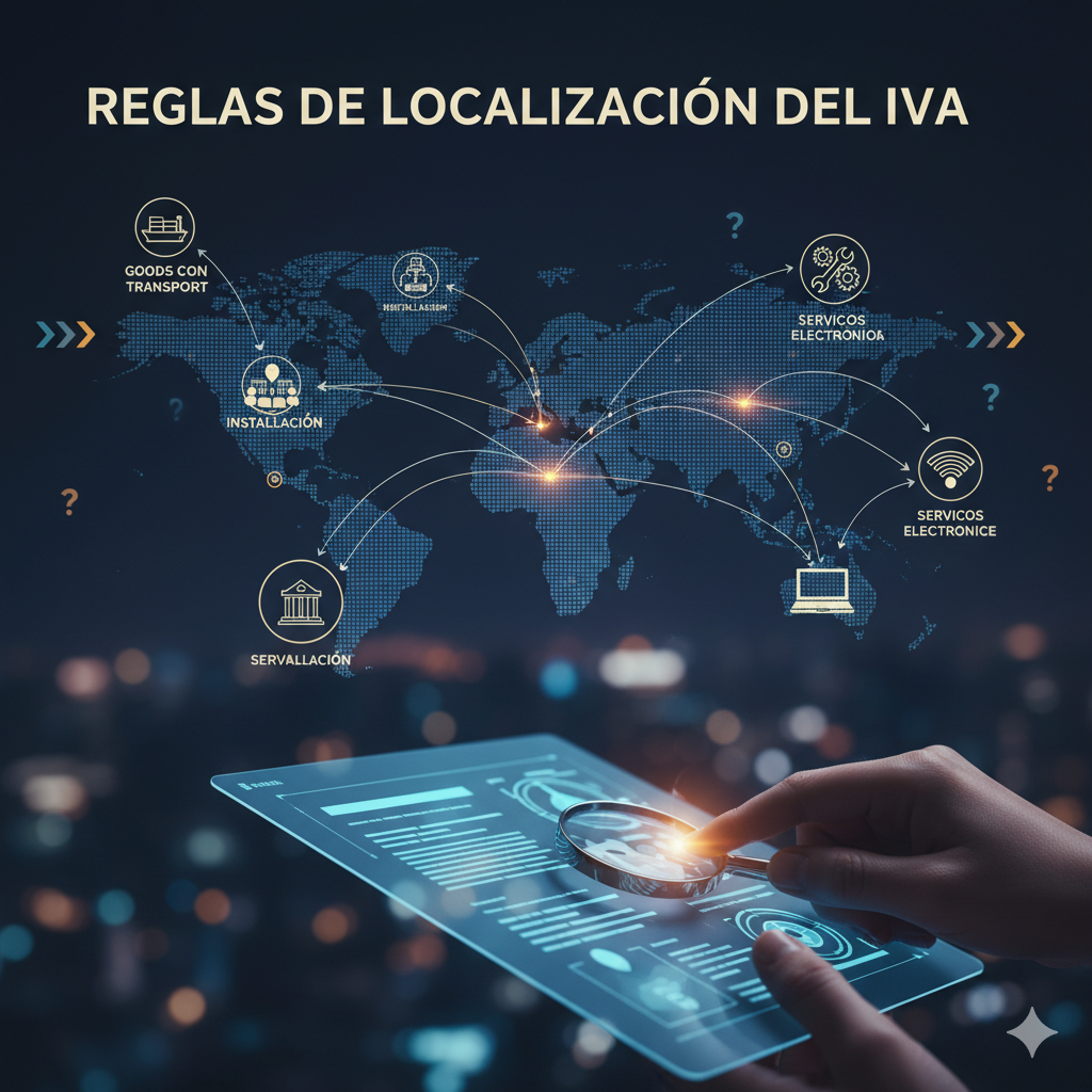 REGLAS DE LOCALIZACIÓN DEL IVA: Guía Completa para Entender Dónde Tributan tus Operaciones Globales