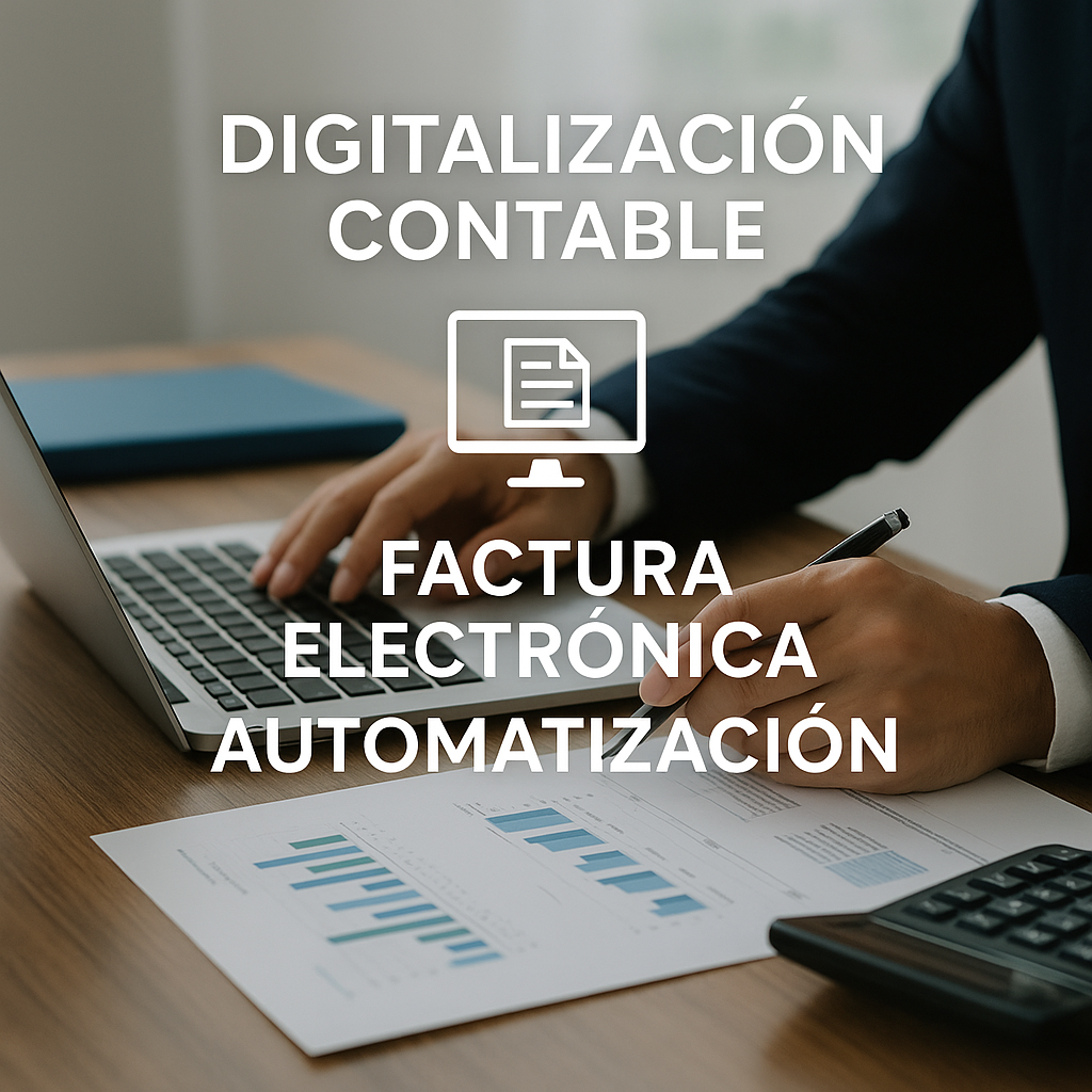 Digitalización contable: cómo aprovechar la factura electrónica y la automatización