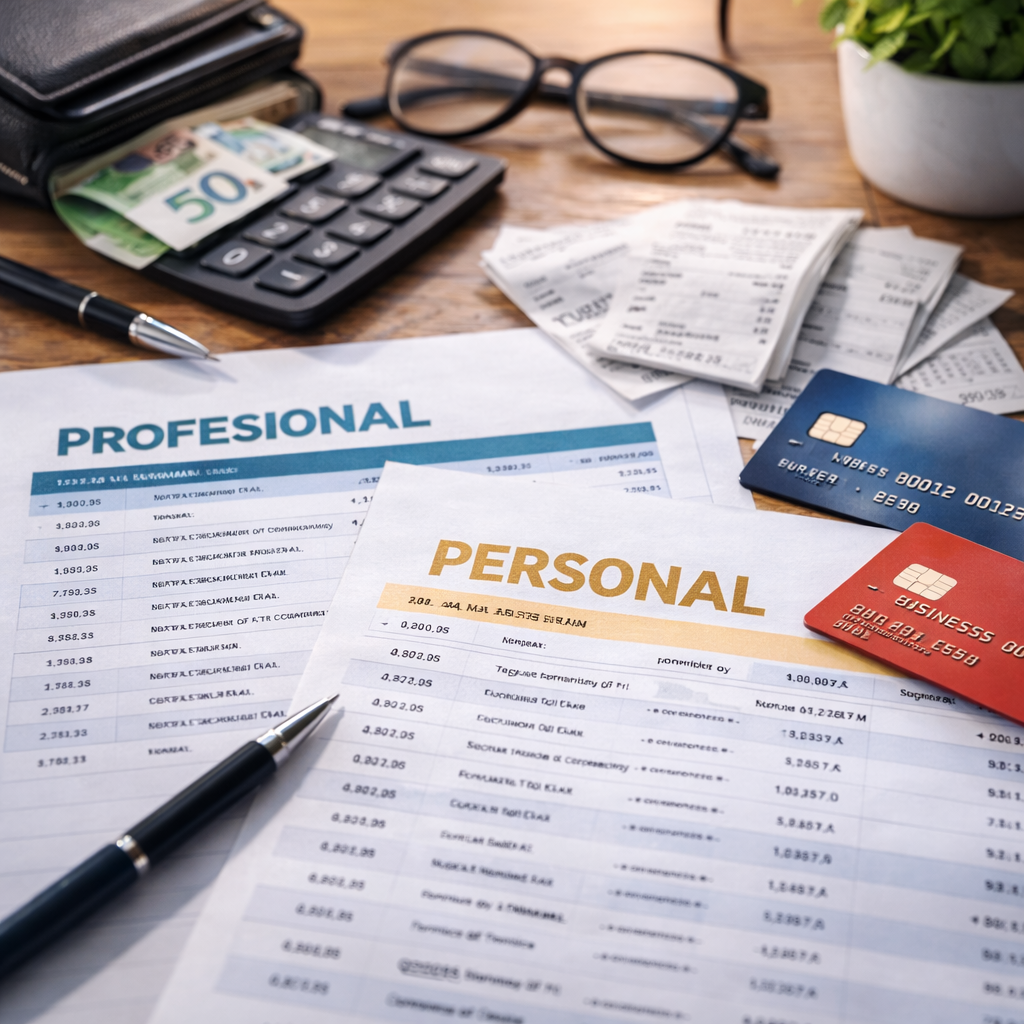 Mezclar cuentas personales y del negocio: el error por el que Hacienda está sancionando a muchos autónomos