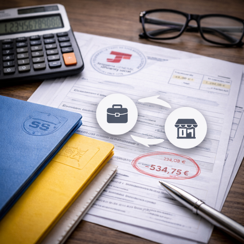 regularización cuotas autónomos pluriactividad errores Seguridad Social cotización ingresos reales