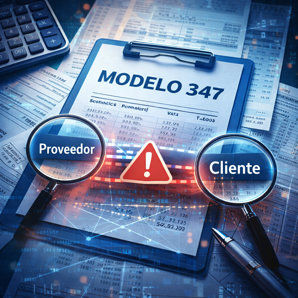 modelo 347 pymes y cruce de datos con Hacienda
