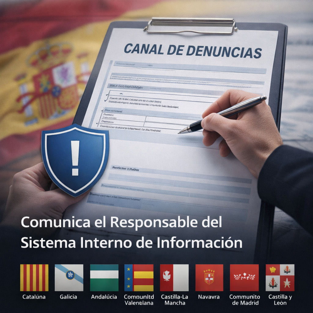 canal de denuncias empresas responsable sistema interno información