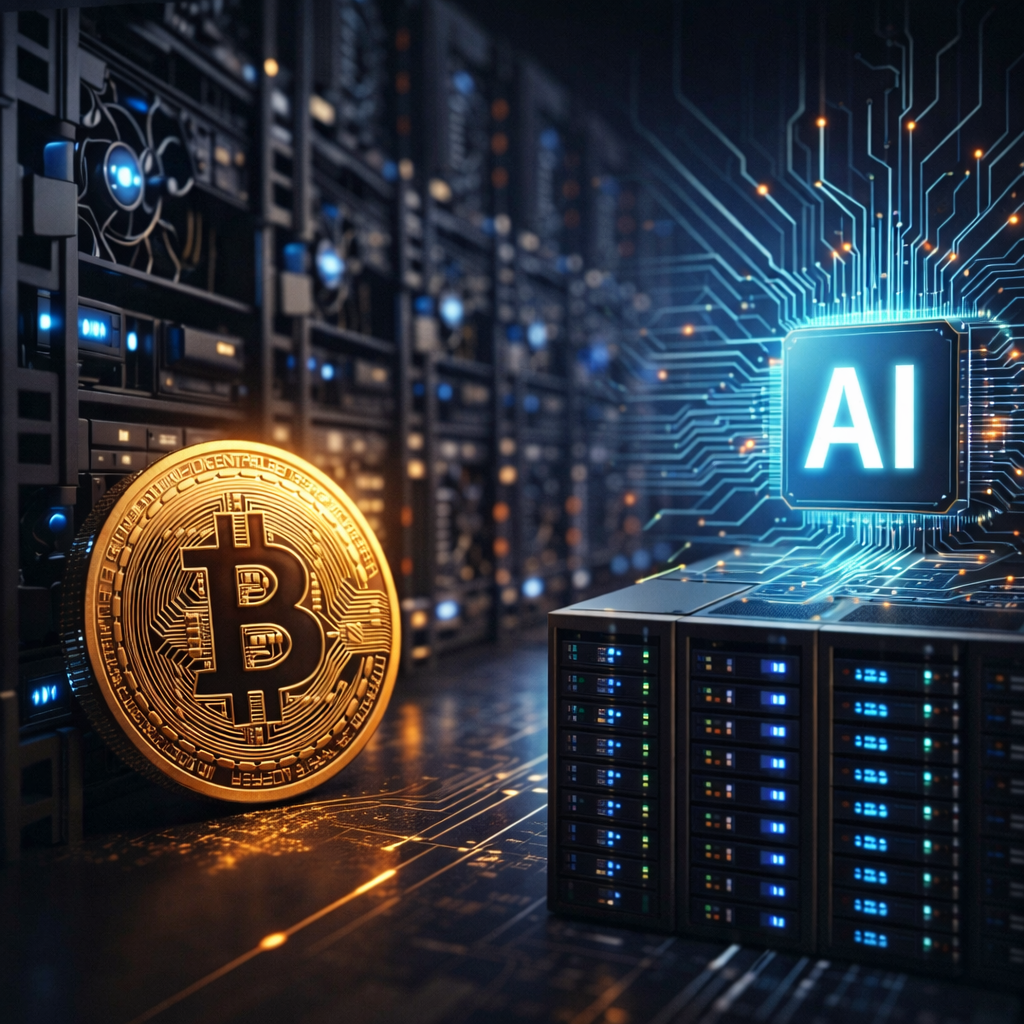 minería de bitcoin e inteligencia artificial centros de datos IA