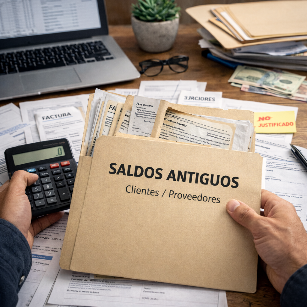 eliminar saldos antiguos clientes proveedores contabilidad empresa