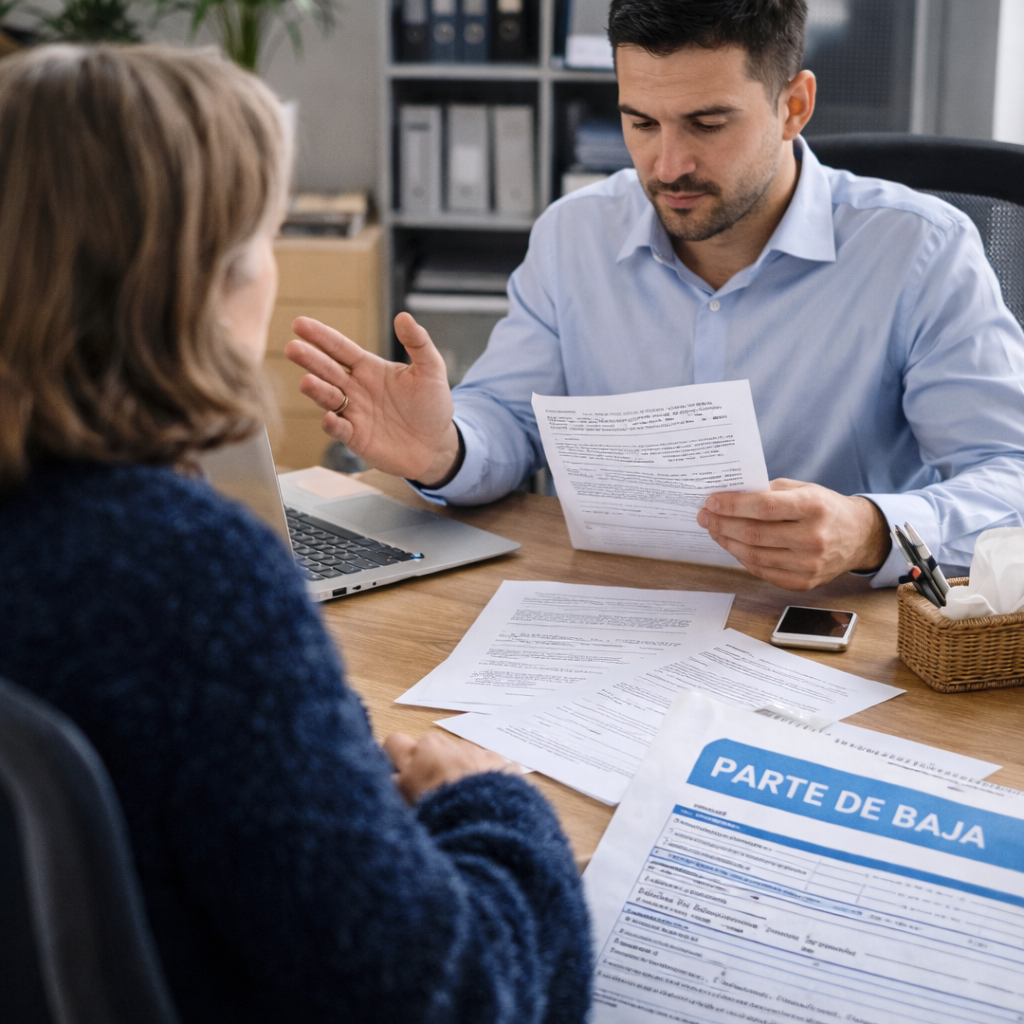 despido procedente no comunicar baja medica sentencia laboral implicaciones
