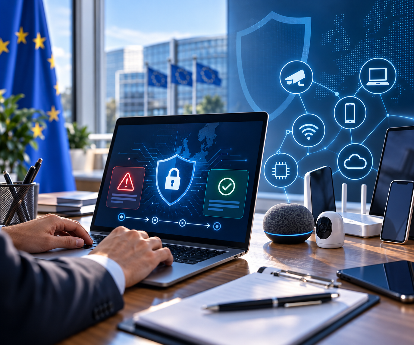 Reglamento de Ciberresiliencia y nuevas obligaciones de ciberseguridad para fabricantes de productos con elementos digitales.